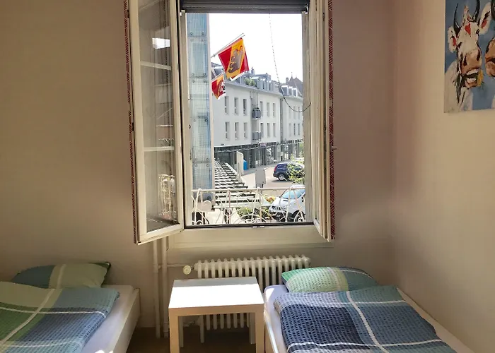 愉快的中央公寓 因特拉肯