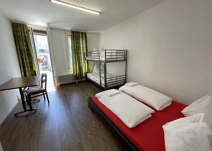 愉快的中央公寓 公寓 因特拉肯